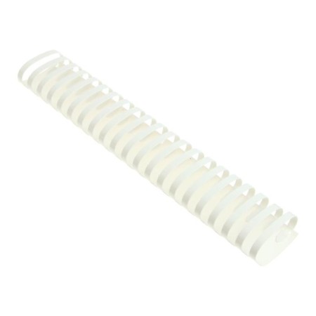 Plastic binding springs, d = 51mm, 50 pieces, sew 341-410 sheets, white gelos-2