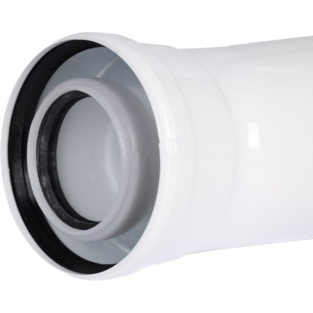 The chimney element Rommer RCA-8610-000045, condensation, D = 60/100 mm, 45 °-4