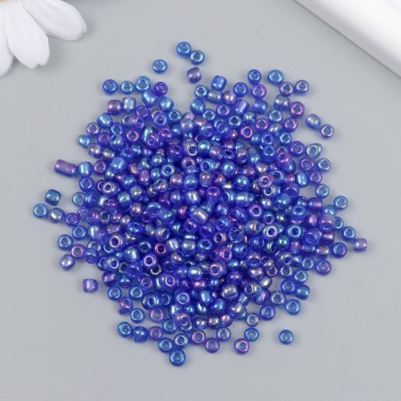 Glass beads 6/0 "purple" chameleon 450 grams-1