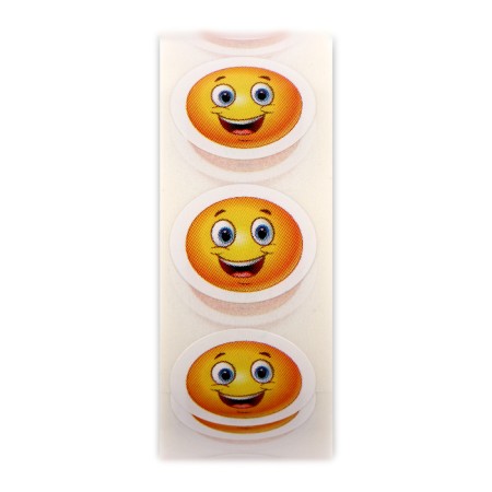 Stickers in the roll "Smiles - 2" diameter 1.5 cm, 1000 pcs.-2