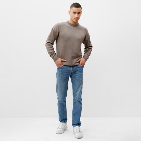Jumper male minku: Casual Collection Taup Color, Rr. 48-1