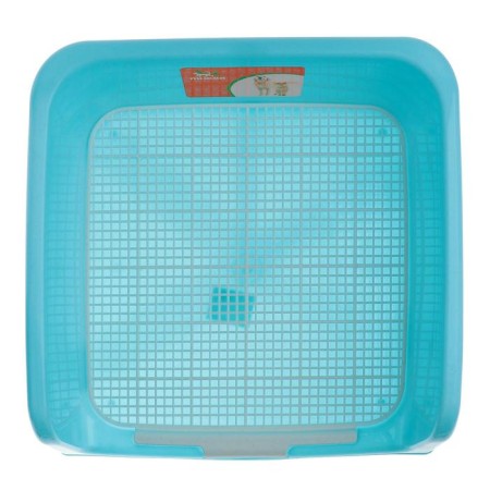 Tuel for dogs with high sides and a removable mesh 42x41x16 cm, blue-2