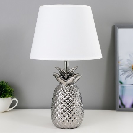 Highway lamp "Pineapple" E14 40W silver 22x22x36 cm Risalux