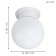 Duralo lamp, 1x28W E27, white color