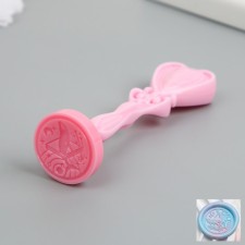 Printing for wax with a plastic handle 