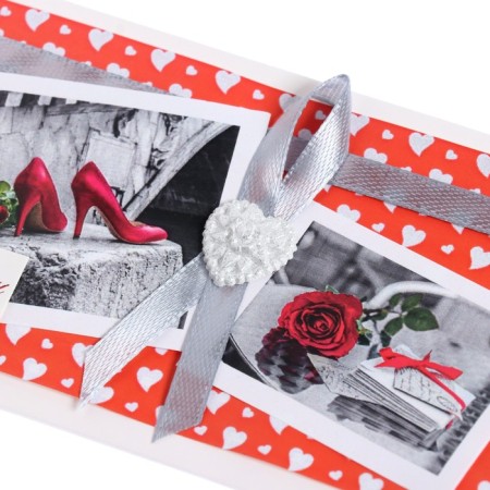 Money envelope "Happy wedding!" Handmade, frames, 16x8 cm-4