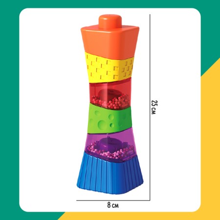 Developing toy "Sensory Pyramid"-4