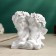 Figure "Two Angels with the Book" White, 12x12cm