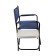 The folding armchair "Rangers" 585x450x825 mm, with a table, steel