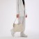 Women's bag with lightning, beige color