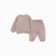 Set (sweatshirt and trousers) children's minku, brown color, height 86-92 cm