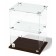 Smail window, 1 shelf, 400 × 300 × 500, chipboard, glass color wenge