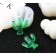Mold Silicon "Cacti" 2 items 1.5x8.5x5 cm