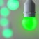 LED LEAZON LIGHTING, G45, E27, 1.5 W, for Bels Lita, Green, Nab 20 pcs