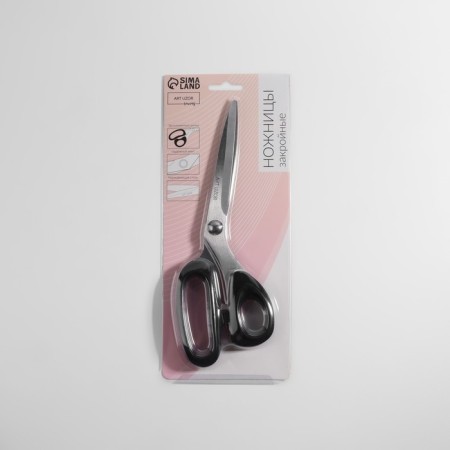 Cliped scissors, mowed blade, 9 ", 23 cm, color mix-4