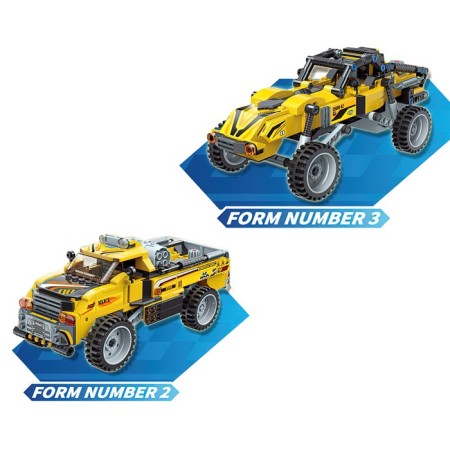 Designer Transformer "Call", 3 assembly options, 637 details-1