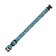 Collar with backlight tiger 3 glow modes size M, Osh 32-50 x 2.5 cm blue blue