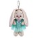 Soft toy-cords "Bunny mi in a blue dress", 14 cm