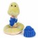 Soft toy "Snake", in a hat and scarf, for the New Year