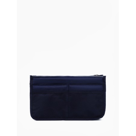 Cosmetic bag-organizer on lightning, blue color-2