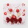 New Year! Earrings "New Year" hanging, bow, red color in gold