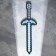 Set of wooden souvenirs "Diamond weapon" shield, sword mix