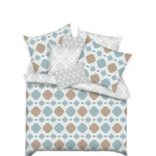 Bed linen duet Kora, size 200x215 cm, 145x210 cm - 2 pcs, 70x70 cm - 2 pcs