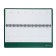 Leduced desktop planing 305 x 140 mm, 60 sheets of Brauberg Select, Balakron, Green