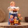 Kovrovsky toy "Baryshnya with children", ceramics