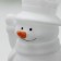 Nightnick "Snowman in a hat" LED from 3xlr44 batteries is white 7x7x12 cm