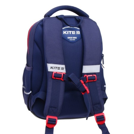 School backpack NASA, 38 x 29 x 16 cm, ergonomic back, blue-4