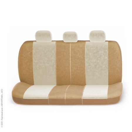Autoshekhli universal Comfortcom-1105 dark beige/light beige, 11 items-2