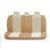 Autoshekhli universal Comfortcom-1105 dark beige/light beige, 11 items