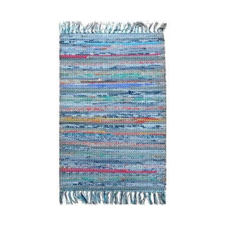 Hindi rug, size 60x90 cm, blue-green color