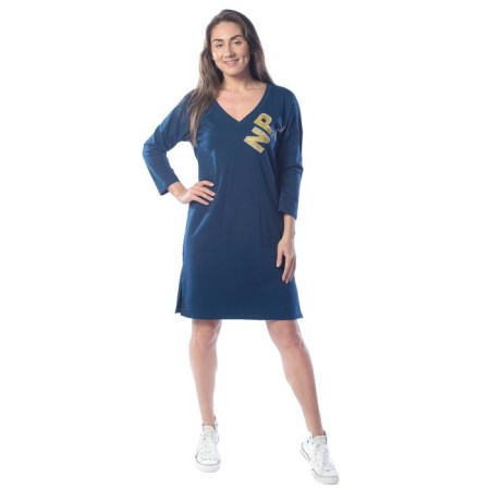 Women's dress, size 48, blue color