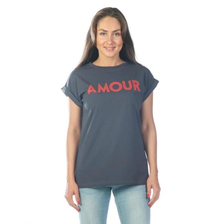 Women's T -shirt amour, size 52, color gray color