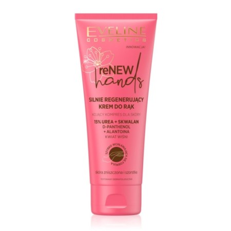 Hand cream Eveline Renew Hands, intensively regenerating, 75ml