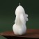 Candle -shaped “bunny”, without aroma, 5 x 5.5 x 9.5 cm.