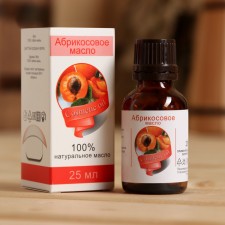 Apricot fat oil, 100% natural, 25 ml