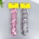 Decor Easter suspension "Strip egg" set 6 pcs mix 6x4 cm
