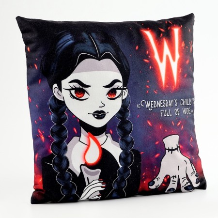 Decorative pillow "W-girl", 33 × 33 cm-2