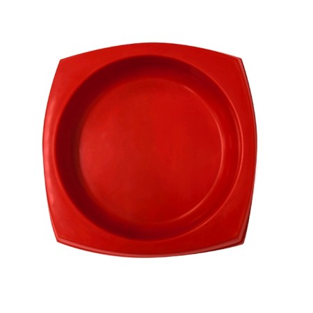 Square Plastic Plastic "Zononic", 200 ml, red-1