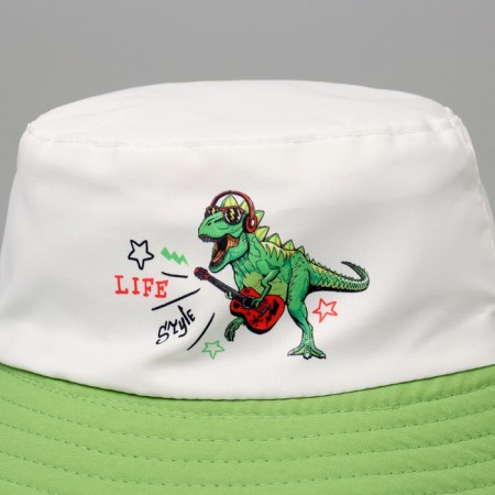 Panama Panama for the boy Dino Life Style, white color, rr 54-3