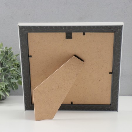 Photo frame Plastic "Mira" 20x20 cm, 642461-22, ivory (plastic screen)-3