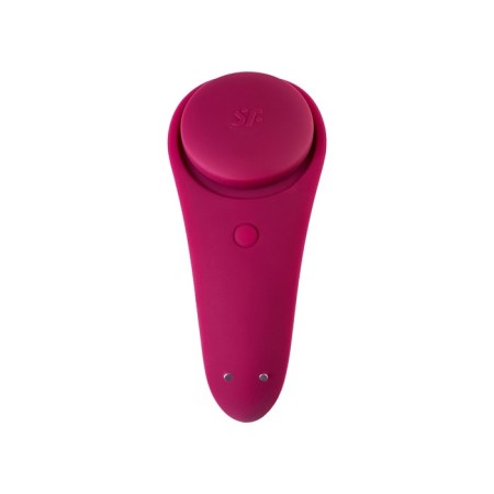 Satiffyer Sexy Secret, 8.5 cm, silicone, silicone, red color-1