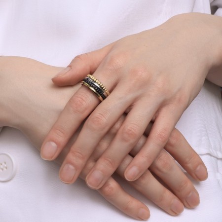 Ring Xuping masterpiece, color, size 20-1
