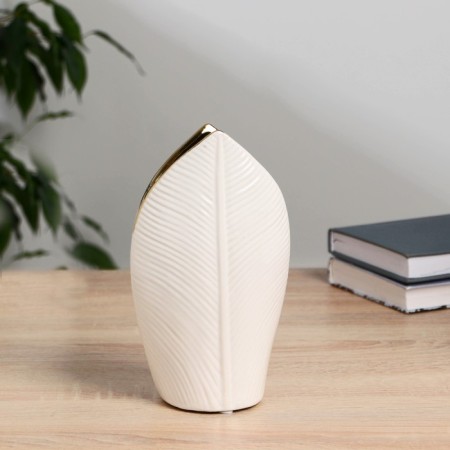 VAZA Ceramics Table "Candy" 20 cm, white-2