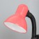 Desktop lamp E27 with off. On the clamp (220V) pink (108V) Risalux