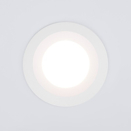 Interceptible Lamp Elektrostandard, Dial, 77x77x25 mm, GU10, white color-3