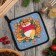 Group "Merry XMAS" 17x17cm, 100% p/e, Vatin 250g/m2